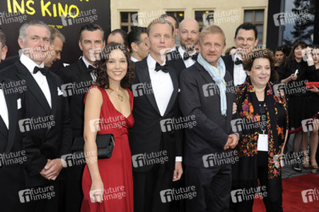 Max Raabe, Sönke Wortmann, Nicola Galliner und das Palast Orchester