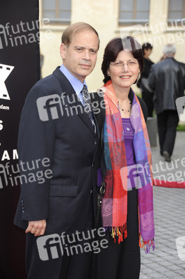 Yakov Hadas Handelsman mit Ehefrau Ita