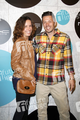 Michael 'Michi' Beck (Die Fantastischen Vier, Fanta 4, Hausmarke, Turntablerocker) mit Ehefrau Ulrike Fleischer