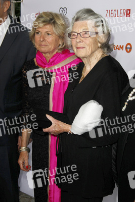 Rosamunde Pilcher mit Tochter Fiona Wynn Williams