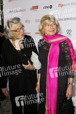 Rosamunde Pilcher mit Tochter Fiona Wynn Williams