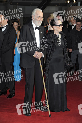 Christopher Lee mit Gattin Gitte