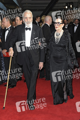 Christopher Lee mit Gattin Gitte