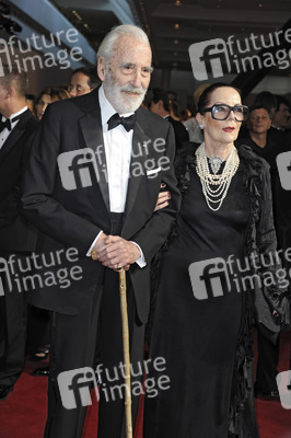 Christopher Lee mit Gattin Gitte