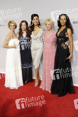 Brigitte Mohn, Vicky Leandros, Verona Pooth, Liz Mohn, Barbara Becker