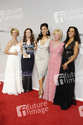 Brigitte Mohn, Vicky Leandros, Verona Pooth, Liz Mohn, Barbara Becker