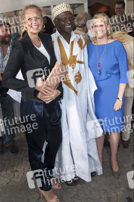 Barbara Schöneberger, Mansour Ciss Kanakassy, Prinzessin Kerstin zu Hohenlohe