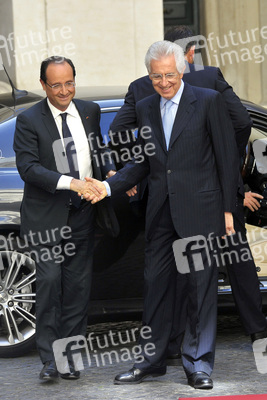 Francois Hollande, Mario Monti