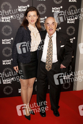 Artur Brauner mit Schwiegertochter Jana Brauner