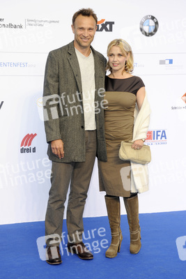 Tina Ruland mit Begleitung