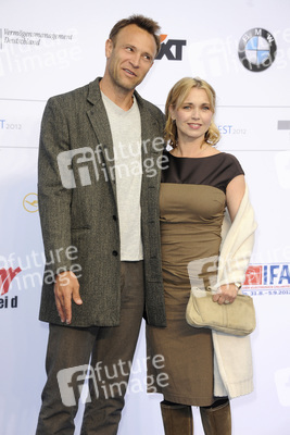 Tina Ruland mit Begleitung