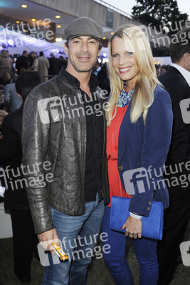 Gedeon Burkhard mit Freundin Anika Bormann