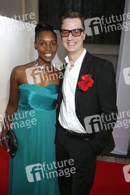 Florian Simbeck mit Gattin Stephanie