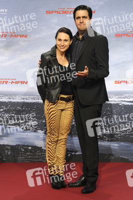 Bastian Pastewka mit Gattin Heidrun Buchmaier