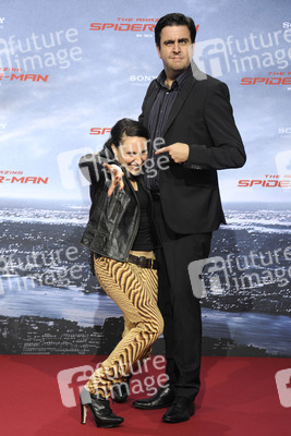 Bastian Pastewka mit Gattin Heidrun Buchmaier