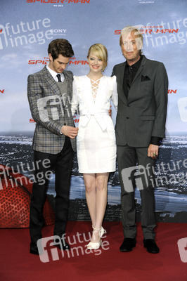 Andrew Garfield, Emma Stone, Rhys Ifans
