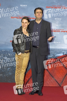 Bastian Pastewka mit Gattin Heidrun Buchmaier