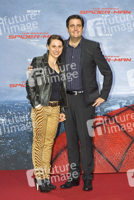 Bastian Pastewka mit Gattin Heidrun Buchmaier