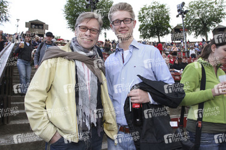 Thorsten Laussch mit Sohn Jonathan Schmitz