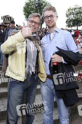 Thorsten Laussch mit Sohn Jonathan Schmitz