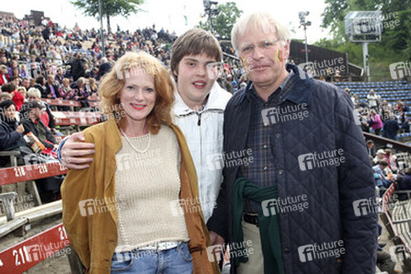 Reinhard Sager mit Frau und Sohn Maximilian