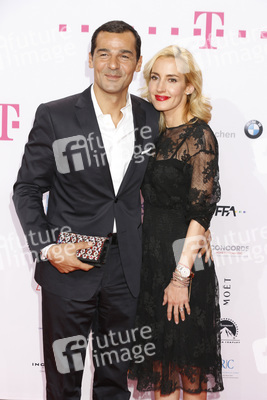 Erol Sander mit Ehefrau Caroline Godet