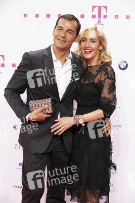 Erol Sander mit Ehefrau Caroline Godet