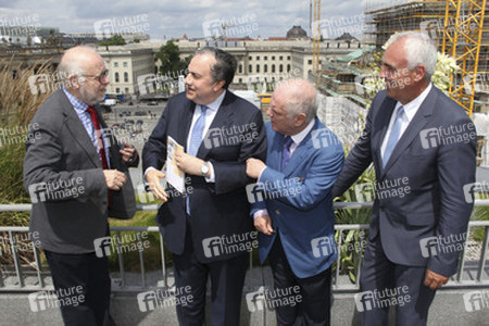 Jürgen Flimm, Yefim Bronfman, Daniel Barenboim, Hans-Reiner Schröder
