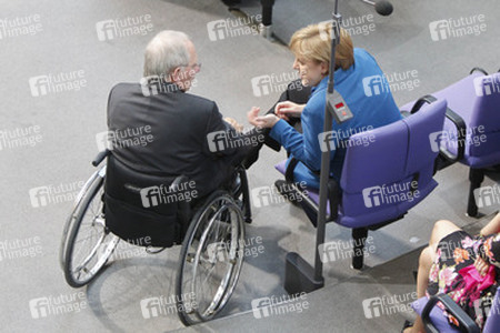 Wolfgang Schäuble, Angela Merkel