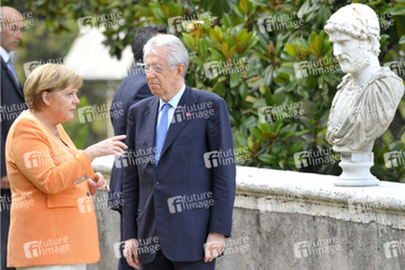 Angela Merkel, Mario Monti