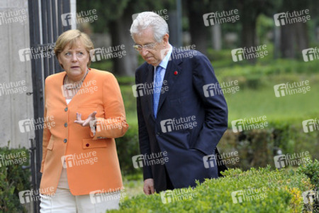 Angela Merkel, Mario Monti