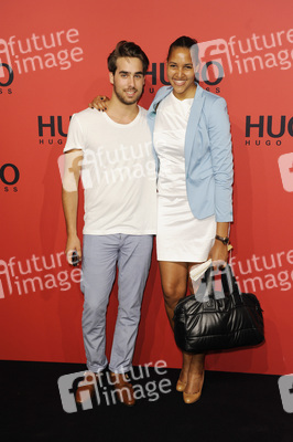 Cassandra Steen mit Manager Michael