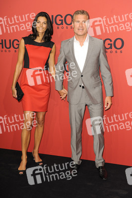 David Coulthard und Freundin Karen Minier