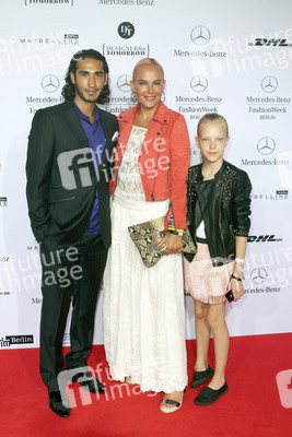 Umut Kekilli, Natascha Ochsenknecht mit Tochter Cheyenne Savannah Ochsenknecht