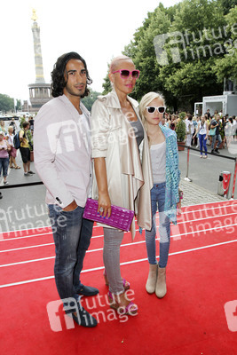 Umut Kekilli, Natascha Ochsenknecht mit Tochter Cheyenne Savannah