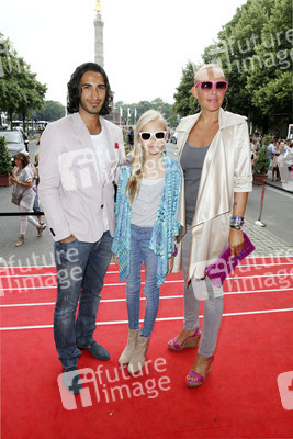 Umut Kekilli, Natascha Ochsenknecht mit Tochter Cheyenne Savannah