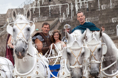 Ralf Moeller, Mareile Höppner, Henry Maske