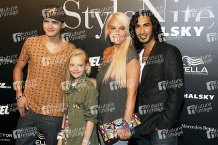 Jimi Blue Ochsenknecht, Natascha Ochsenknecht mit Tochter Cheyenne Savannah, Umut Kekilli