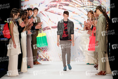 Kilian Kerner mit seinen Models