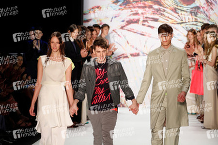 Kilian Kerner mit seinen Models