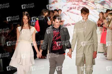 Kilian Kerner mit seinen Models