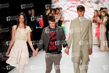 Kilian Kerner mit seinen Models