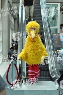 Comic-Con Besucher - Bibo aus der Sesamtraße