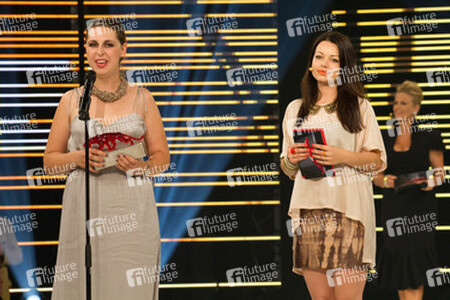 Cosma Shiva Hagen mit Preisträgerin