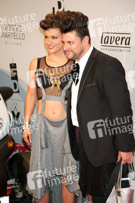 Matthias Maus mit Model