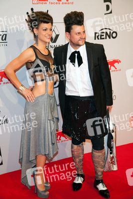 Matthias Maus mit Model