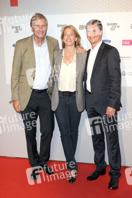 Ulrich Wickert mit Ehefrau Julia Jäkel, Nils Oberschelp