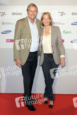 Ulrich Wickert mit Ehefrau Julia Jäkel