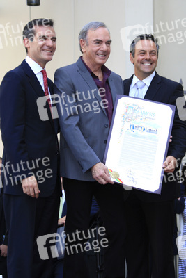 Eric Garcetti, Neil Diamond