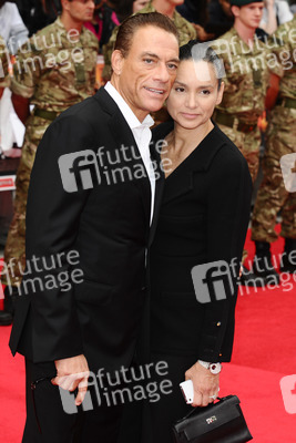 Jean-Claude Van Damme mit Gattin Gladys Portugues